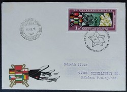 FF3083 / 1976 20 éves a Varsói Szerződés bélyeg FDC-n futott