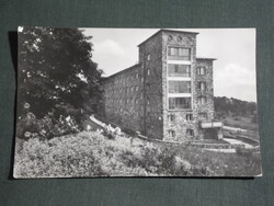 Képeslap,Galyatető,SZOT üdülő szálló látkép,részlet, 1956-