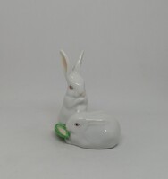 Herendi porcelán nyuszi páros!