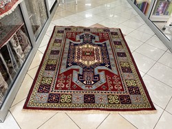3561 Álomszép Török Kars kézi gyapjú perzsa szőnyeg 146X204CM INGYEN FUTÁR