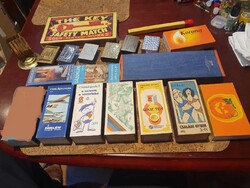 Retro magyar gyufásdobozok együtt gyufa címke szocreál kádár