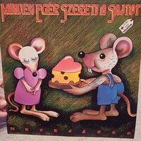 Minden egér szereti a sajtot - bakelit