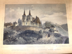 Rohbock Szepesváralja antik metszet