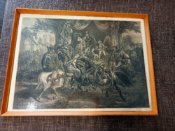 Litográfia, papír, j.b.l.: F. Kollarz, festmény