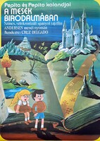 Film cím:" Pepita és Pepito kalandjai ’1976-es év, retró mozifilm plakát..40 x56,5 cm. méretű.