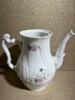 Régi német porcelán kancsó, virágokkal. 3693