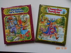 Két gazdagon illusztrált mesekönyv együtt: PIROSKA ÉS A FARKAS + A HAMELINI FURULYÁS