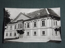Képeslap,Győr,Xántus János múzeum látkép,részlet,1966-