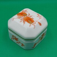 Portugál Vista Alegre porcelán bonbonier