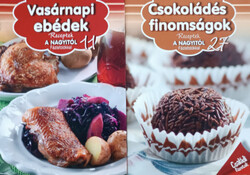 Vasárnapi ebédek + Csokoládés finomságok (Receptek a nagyitól - Fázisfotókkal, 2 kötet) - Horváth Ilona, Liptai Zoltán, Korpádi Péter