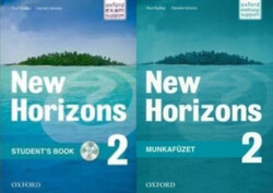 New Horizons 2 - Student's Book + Audio CD + Munkafüzet (2 kötet) - Paul Radley, Daniela Simons