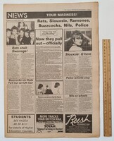 New Musical Express NME 1979/8/18 Led Zeppelin Jam Radiators Who LA Punk Blockheads John Peel Mo-det