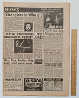 New Musical Express NME 1979/7/14 Boomtown Rats Who Buzzcocks Devo Edmunds Ruts Outcasts Judas Pries