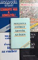 Árnyék az égen + Az utolsó határ + Ésszel fél az ember + Ki ölte meg a Holt-tengert? + Szabadíts meg a gonosztól! (5 kötet) - Moldova György