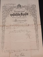 1879 Bécsi - Pécsi Főhadnagyi Kinevezés