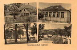 123 --- Futott képeslap eredeti kiadás (nem reprint) SZIGETMONOSTOR