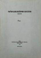 Papírfeldolgozóipari jegyzetek - Kiegészítés - F-kötet - Varró Géza, Knerczer László, Fáy Mihályné, Pélyi Sándor