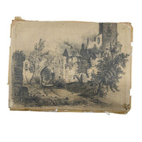 Thomas Ender: Blankenberg romjai F00366