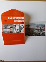 ZA601.13  Kongresszusi üdvözlet - KISZ VIII kongresszusa -1971 - Petőfi szobor - ünnepség -Budapest