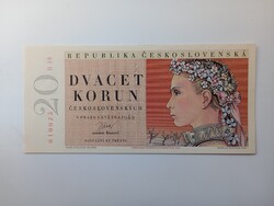 Csehszlovák 20 korona 1949
