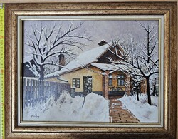 Gazdag József festmény