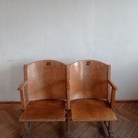 Mozi szék, art deco fotel,  loft moziszék, 2 személyes