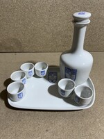 Alföldi porcelán italos készlet, 6 személyes,20 cm kiöntő. 3483