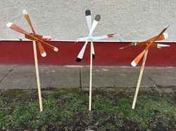 Kézzel készített Madaras fa szélforgó udvar kert