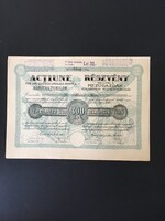 Románia / Arad Mezőgazdák Kereskedelmi Részvénytársaság Részvény 1923.