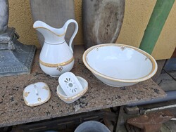Antik porcelán mosdó szett