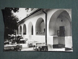 Képeslap,Hortobágy,csárda,étterem látkép,részlet, 1959-