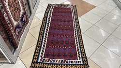 3825 Szennéh, Kelim ,Kilim 100% Gyapjú Kézi Gyapjú Szőnyeg 83X190CM INGYEN FUTÁR