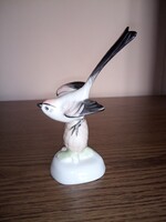 Aquincum porcelán madár. 15,3 cm. Hibátlan. Jelzett