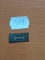 MH KARDDAL ÉKESÍTETT SZOLGÁLATI ÉRDEMJEL BRONZ 2,5 X 1 cm 419.