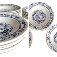 20 pcs French Ceramic Deep Plates