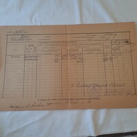 A MagyarKir. Vallás-és közoktatásügyi Minisztérium Számvevősége dokumentuma 1923.