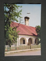 Képeslap,Hortobágy,csárda,étterem látkép,részlet, 1969-