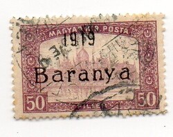 Bélyeg: Baranya Szerb megszállás.