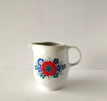 Alföldi porcelain small blue-red floral pattern 