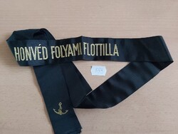 MN HONVÉD FOLYAMI FLOTTILLA HADIHAJÓS SAPKASZALAG 559.