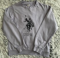 U. S. Polo Assn. Halvány lila színű női pulóver