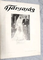 1937 TÁRSASÁG BULVÁR MAGAZIN ÚRI HERCEG GRÓF BÁRÓ HADIKÖLCSÖN URI ÉS GOLF KLUB POZSONY IS