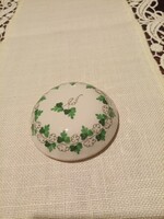Hibátlan herendi porcelán tető - petrezselyem mintás