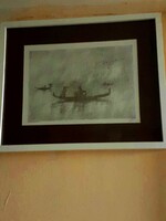 Paul Flora szignózott nyomat.