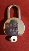 GUARD DOG  HARDENED DESIGN LAKAT.Mérete: 10x6.5  cm (nagyméretű)