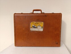 Antik bőrönd Samsonite márka ruhás koffer jelmez film színház kellék 975 1543