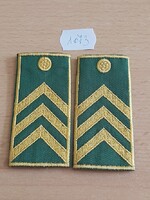 MH HATÁRŐR III.ÉVES TISZTI HALLGATÓ RENDFOKOZAT RÁHÚZHATÓ 1073.