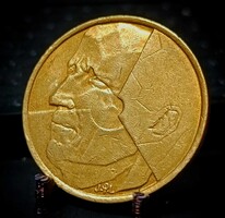 Belgium 5 frank, 1986, legenda hollandul – „BELGIË” B12C3