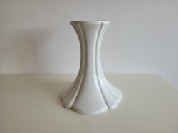 Retro mid century fehér porcelán kaspó tartó virágállvány virágtartó állvány posztamens