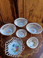 Apulum porcelán kosárkák egyben x